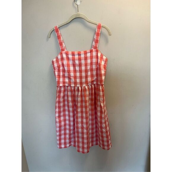 JCrew small gingham dress - Picture 1 of 4